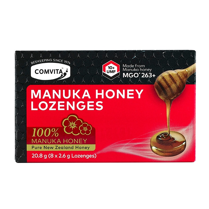 Manuka Honey Lozenges UMF10+ (MGO263+), 8 pcs